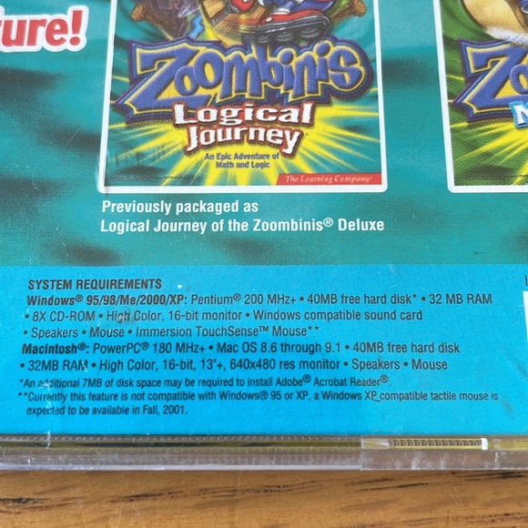 Zoombinis Logical Journey An Epic Adventure of Math/Logic Software Windows & Mac - Picture 3 of 3